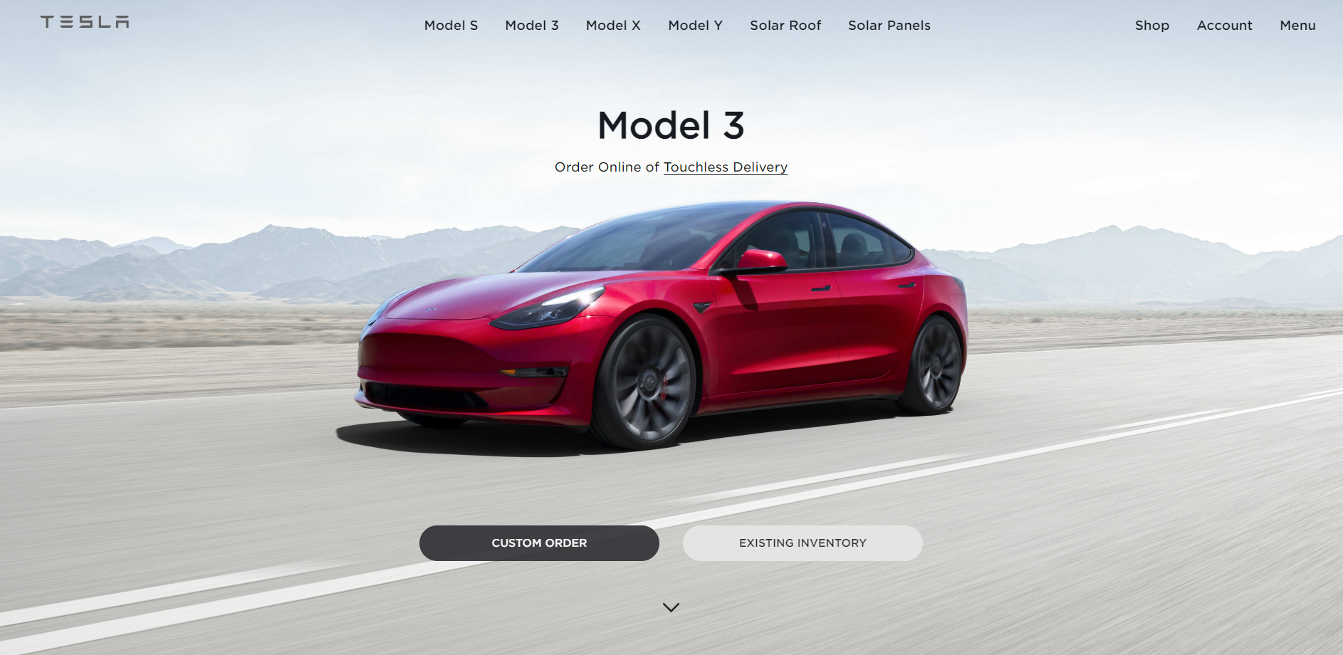 tesla page